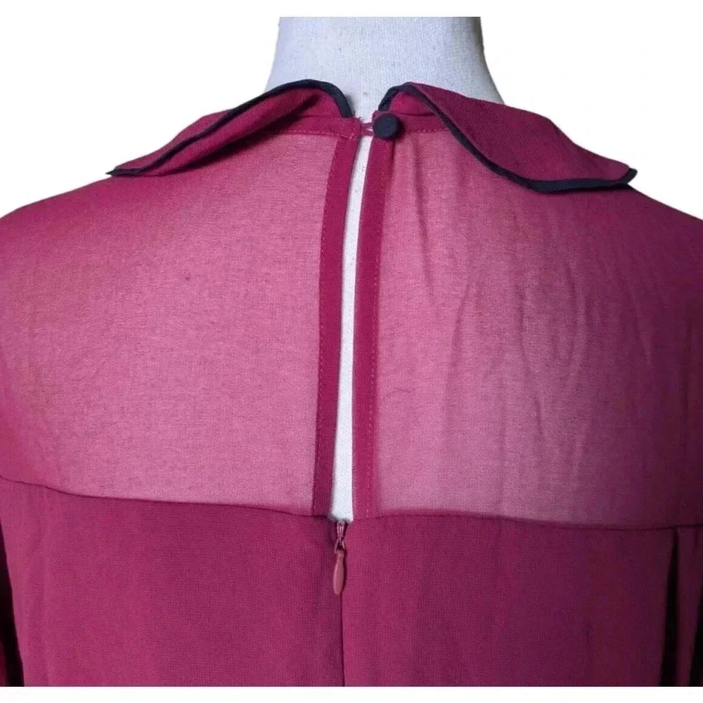 ModCloth Burgundy Mini Dress - Picture 11 of 14